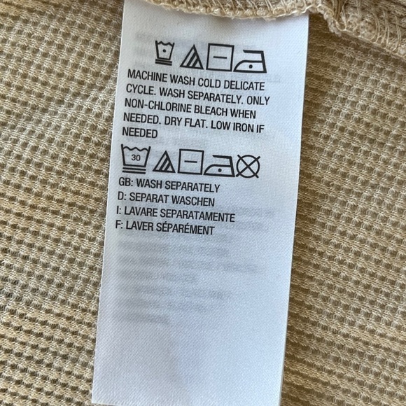 LOGO Lounge Duster Cardigan long length, beige, plus size, cozy travel size 2X - Picture 12 of 16